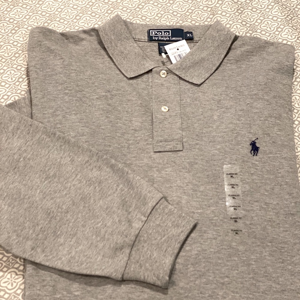 NWT- Ralph Lauren Polo Long-Sleeve Shirt XL